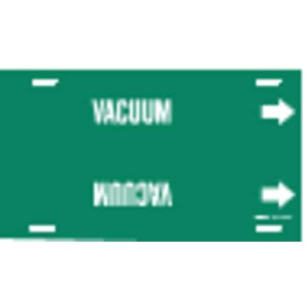 Brady Pipe Marker, Vacuum, Green, 10 to 15 In 4147-H