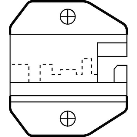 Ideal Replacement Die, For RJ45 30-559