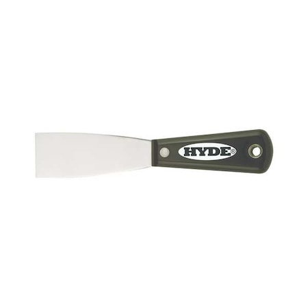 HYDE Putty Knife, Flexible, 1-1/4", Carbon Steel 02000