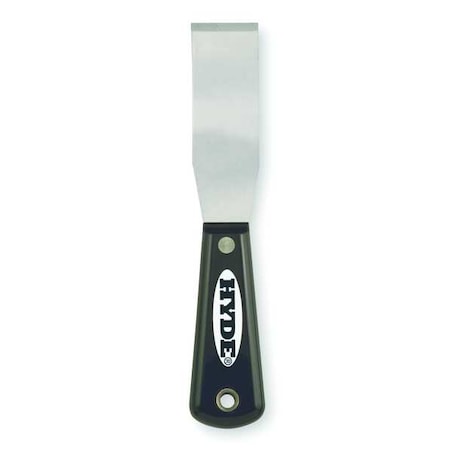 Hyde Putty Knife, Stiff, 1-1/4", Carbon Steel 02050