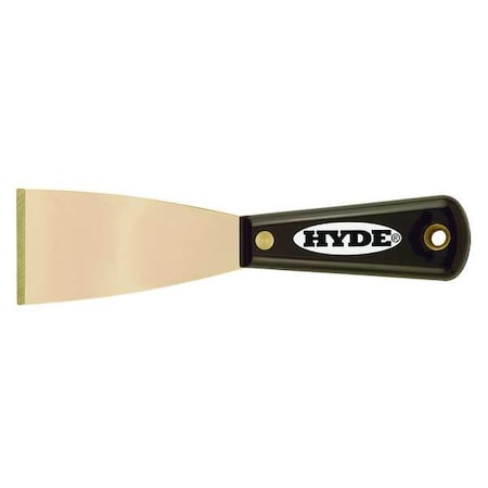 HYDE Scraper, Stiff, 2", Brass 02320