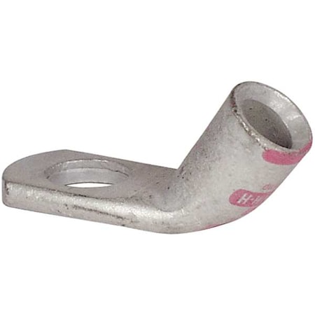 Quickcable One-Hole Compression Lug, 3/8 in Stud, Standard Barrel, Copper, Pink 6401-525-001FV