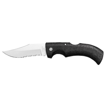 Gerber Lockblade Knife, 3 3/4 In, Serrated 46079