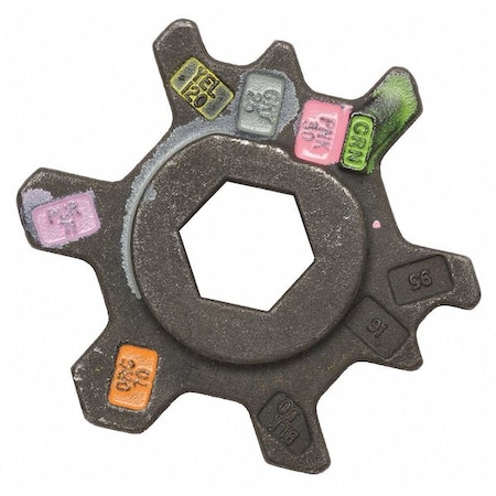 Quickcable Replacement Die Set, 6 to 4/0 ga, PK2 4255-001D