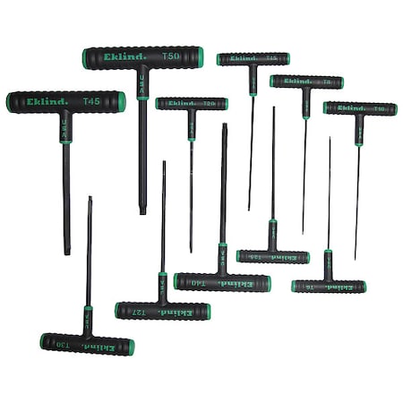 Eklind 11 Piece Torx? T-Shape Torx? Key Set, 68691 68691 | Zoro