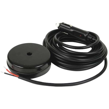 Ecco Strobe Light Base, Magnetic, 12V, N/A A6600MK