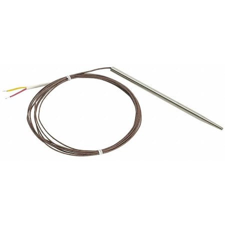 National Controls Thermocouple Probe, 304 SS, Lead 72In/6 Ft ASP-CH/AL-016
