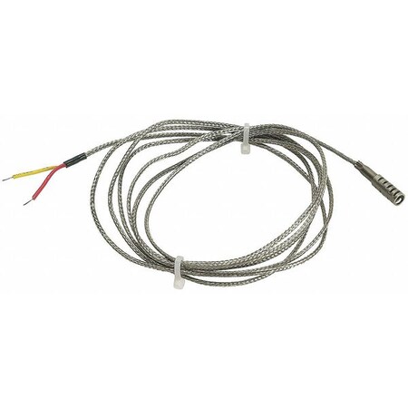 National Controls Thermocouple Probe, PTFE, Lead 48In/4Ft ASP-CH/AL-018