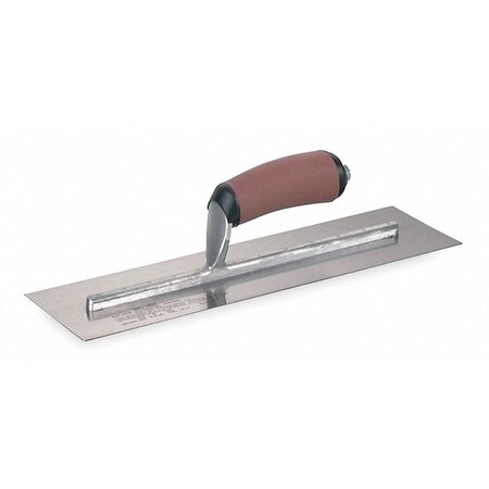 Marshalltown Concrete Finish Trowel, 16 In, Soft Grip MXS66D