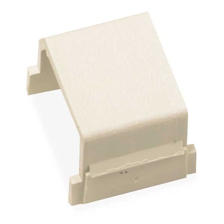 Hubbell Premise Wiring Hubbell Snap-Fit, Keystone, Blank, Office White, PK10 SFB10