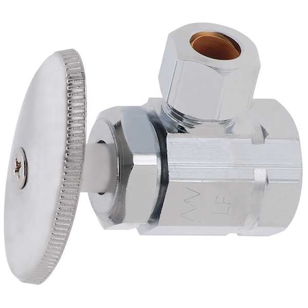 Zoro Select Multi-Turn Stop, Angle, 1/2 Inx3/8 In 29-1003LF