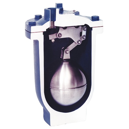 Val-Matic Air Release Valve, FNPT, 1 x 1/2, CI 38R01-2HT-C6B5Y