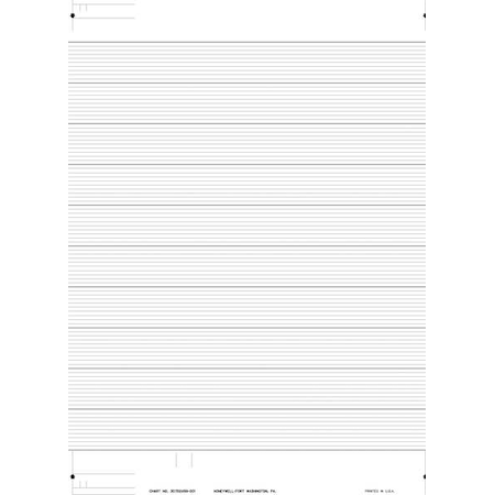 Honeywell Strip Chart, Roll, Range None, Length 122Ft BN  30752499-001