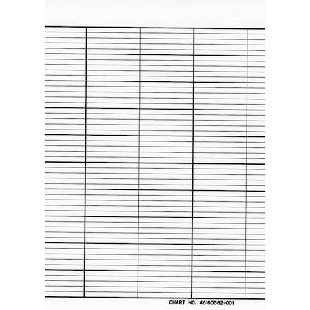 Honeywell Strip Chart, Fanfold, Range None, 46 Ft BN  46180582-001
