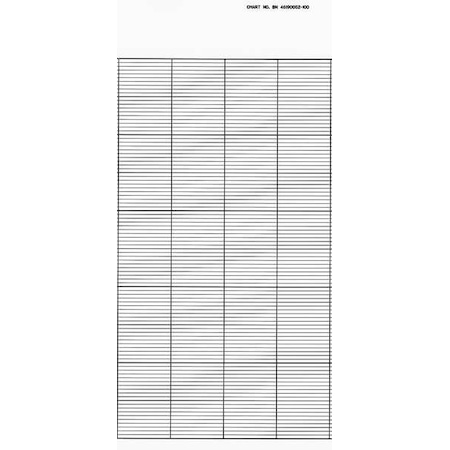 Honeywell Strip Chart, Roll, Range None, Length 115Ft BN  46190052-100