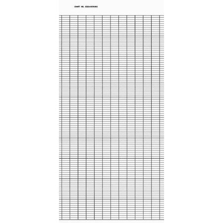 Graphic Controls Strip Chart, Roll, Range None, 105 Ft CLH GD244109U100