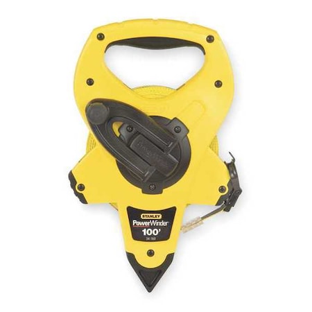 Stanley 100 ft Tape Measure, 1/2 in Blade 34-760