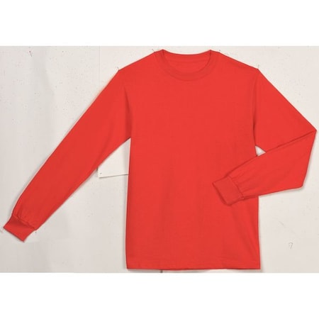 Gildan Men's T-shirt, Cotton, 0 Pocket(s), Red, XL 2400