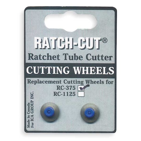 RATCH CUT Pack of 2 replacement cutter wheels for RC375 RC375-7C