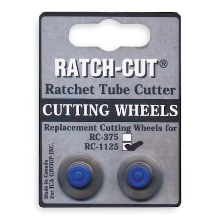 Ratch Cut replacement cutter wheels for RC1125, PK2 RC1125-7C