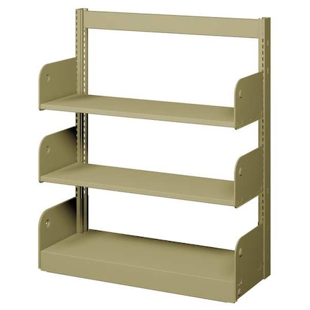 Estey Flat Shelf, Single Face, 3 Shelves WF41100