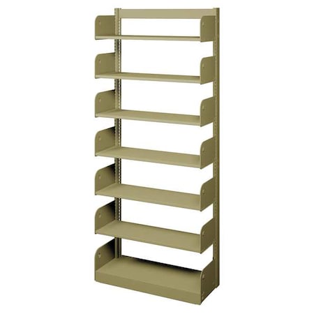 Estey Flat Shelf, Single Face, 7 Shelves WF81100