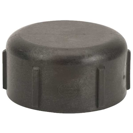 Banjo Cap, Polypropylene, 3", Schedule 80, 300 psi Max Pressure CAP300