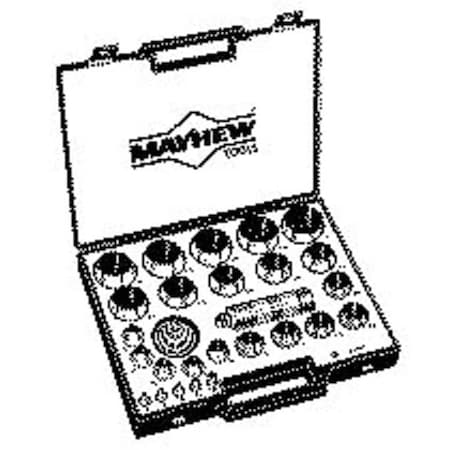 Mayhew Hollow Punch Set, Not Tether Capable 66002