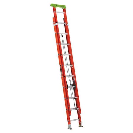 Louisville 28 ft Fiberglass Extension Ladder, 300 lb Load Capacity L-3022-28PT