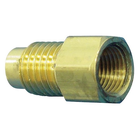 Weatherhead Strt, Brass, MNPT3/16in, Tube3/16in, PK5 7937