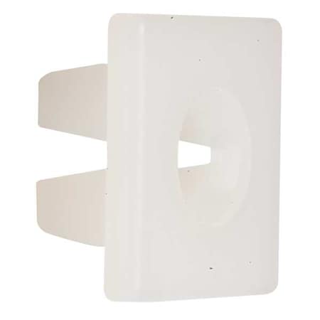 Zoro Select 1/4"-20 Nylon GM Cars License Plate Nuts, 50 pk. 5MTN4