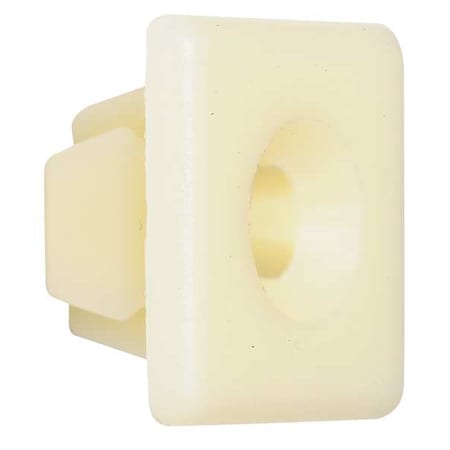 Zoro Select Nylon License Plate Nuts, 50 pk. 5MTT2