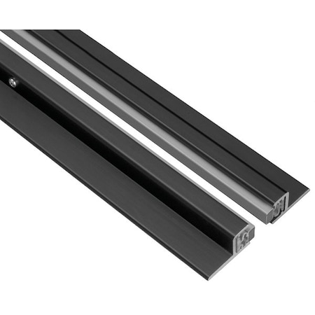 National Guard Door Frame Weatherstrip, 8 ft, Gray 149MDKB-96