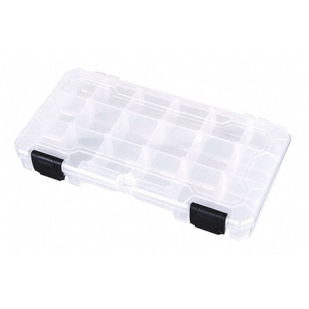 Flambeau Adjustable Compartment Box with 4 to 35 compartments, Polypropylene T3003