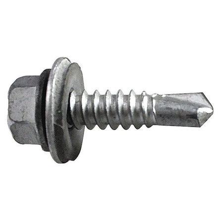 American Garage Door Supply Hinge Screw, Self Driller, 1 In., PK24 TAOZ141W