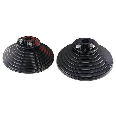 American Garage Door Supply Vertical Lift Drum, 8 1/2 In Coated, PK2 850-11SC