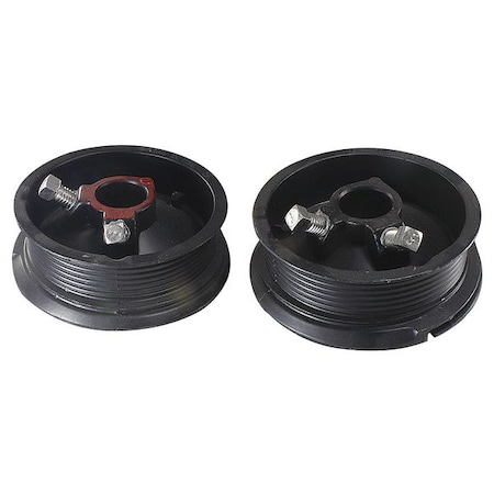 American Garage Door Supply Residential Drum, 4 In Coated, PK2 400-8SC