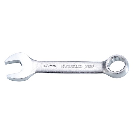 Westward Combination Wrench, Metric, 14mm Size 5MW27