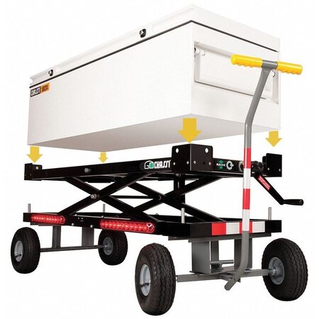 Go! Chassi Mobile Storage Box, 20-3/4x57-3/4x16 In C.30