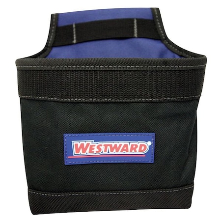 Westward Tool Pouch, Tool Pouch, Black, Polyester, 1 Pockets 5MZL8