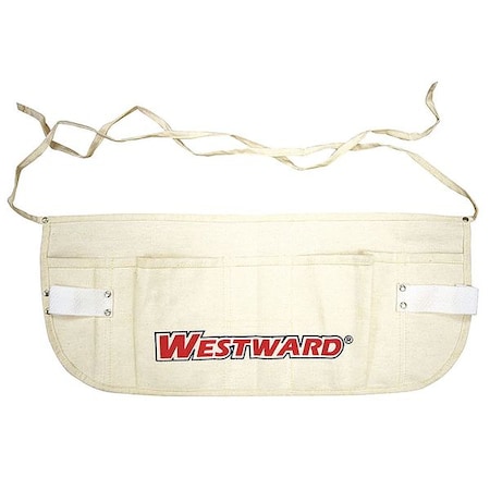 Westward Tool Apron, Tool Apron, Off-White, Canvas, 5 Pockets 5MZL4
