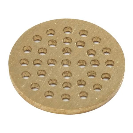 Zoro Select Perforated Brass Disc 5MZC3