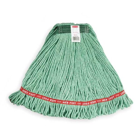 Rubbermaid Commercial 1 in Wet Mop, 16 oz Dry Wt FGA11206GR00