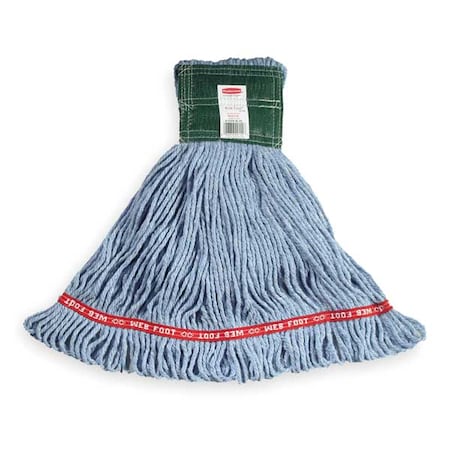 Rubbermaid 5 in Wet Mop, 16 oz Dry Wt FGA15206BL00