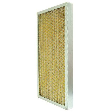 Air Handler 20x20x2 Pleated Air Filter, High Capacity, Synthetic, MERV 7, 3.0 to 10.0 microns 5M317