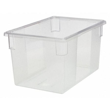 Rubbermaid Commercial Food/Tote Box, 86 qt. FG330100CLR