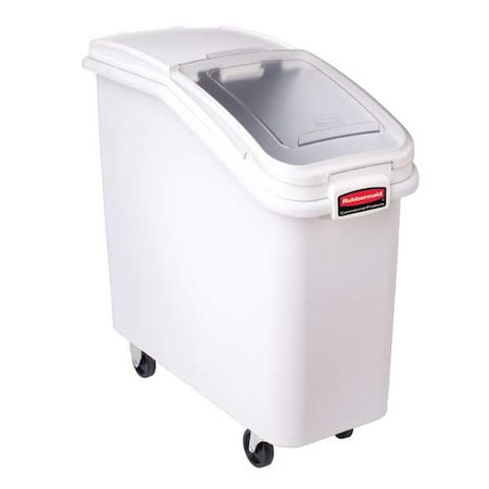 Rubbermaid Commercial Ingredient Bin Ingredient Bin, White, polypropylene FG360088WHT