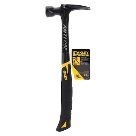 Stanley FATMAX® Anti-Vibe® Smooth Framing Hammer Rip Claw – 22 oz. 51-177