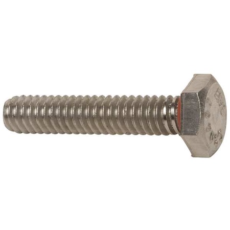 Apm Hexseal 18-8, 1/4"-20 Sealing Hex Head Cap Screw, Plain Stainless Steel, 1-1/4 in L, 5 PK CCKEZBZZZAAZZ