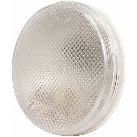 Truck-Lite Dome Light, Round, Clear 40203